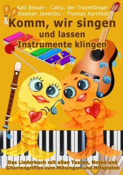ebook PDF LIEDERBUCH zur CD "Komm, wir singen und lassen Instrumente klingen" (Downloadalbum) 