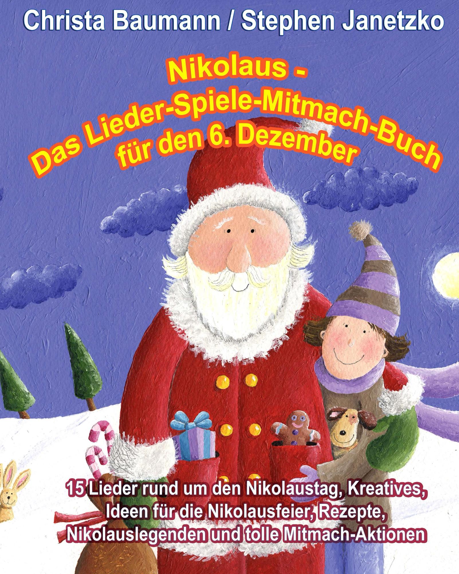 Kinderlieder und mehr! | BUCH Nikolaus - Das Lieder-Spiele-Mitmach-Buch